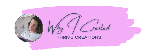 Sharona, SEN mum and founder of Thrive Creations, reflecting on her parenting journey and the creation of her journal