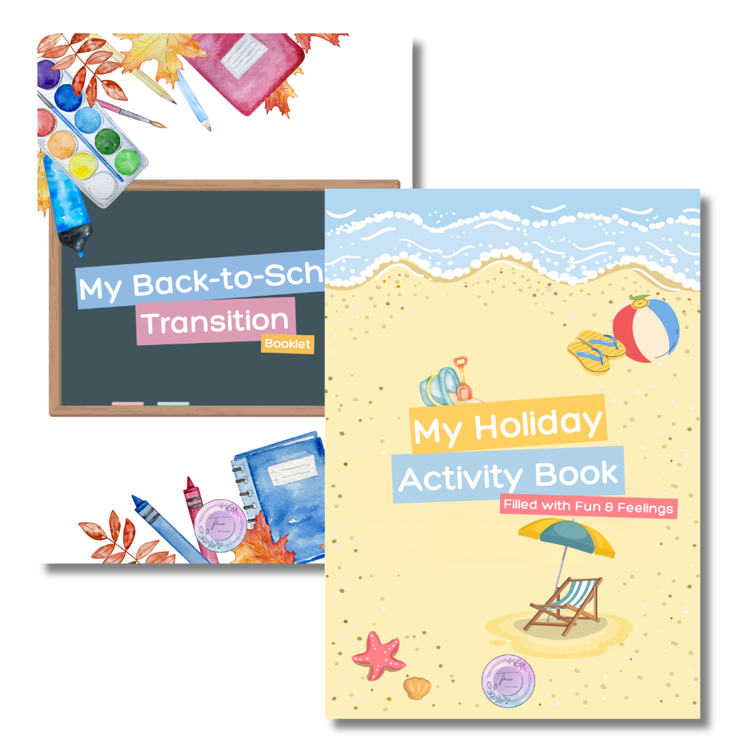 From Travel to Transition: Summer Support Bundle – My Holiday Activity Book & My Back to School Transition Booklet