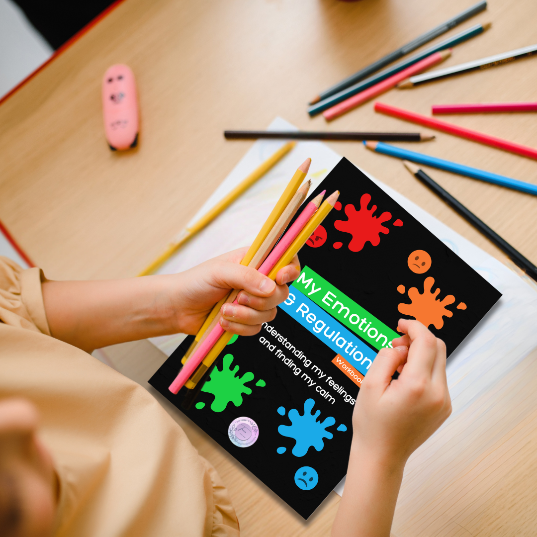 My Emotions & Regulation Workbook for Kids | Zones of Regulation | Emotional Check-In Tool