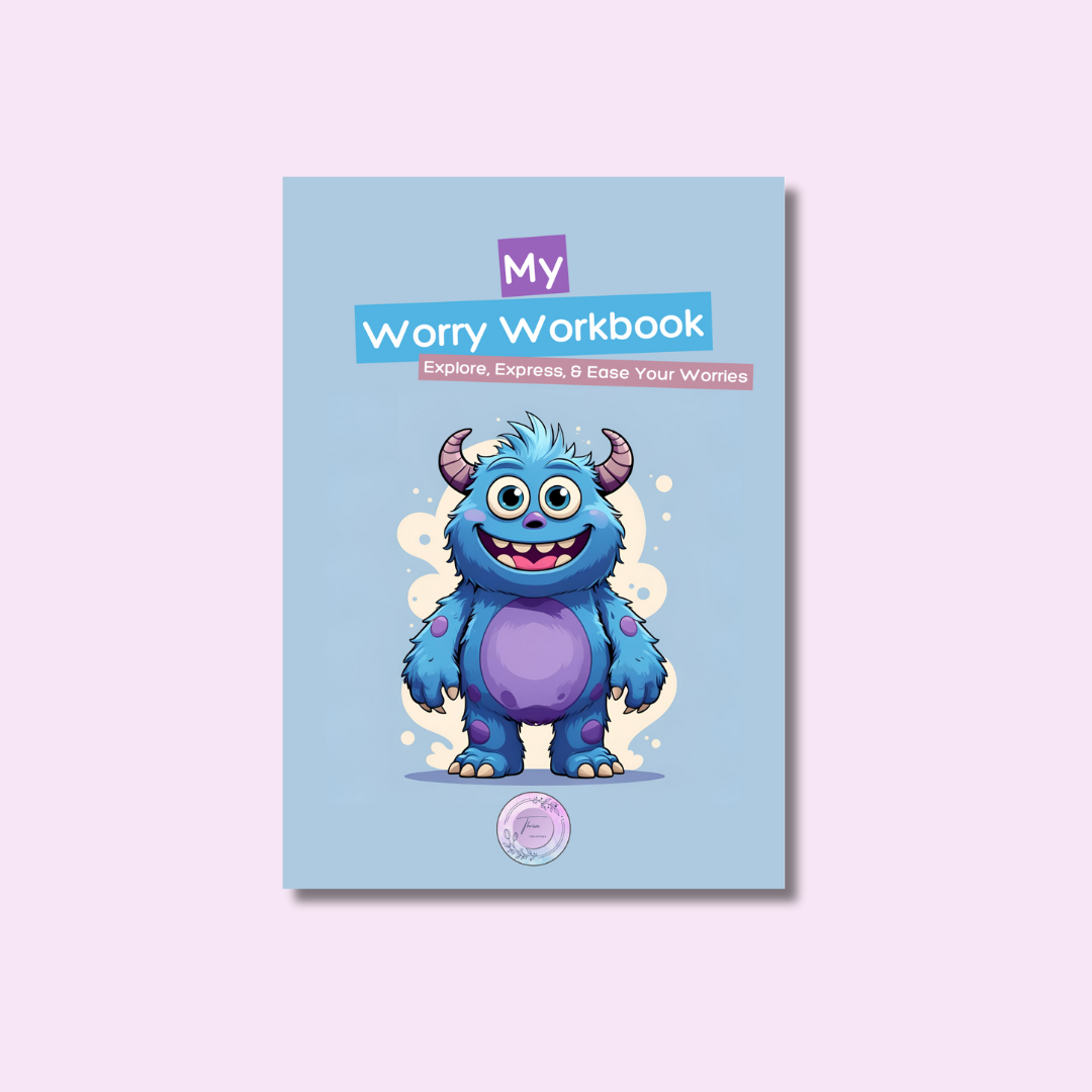 My Worry Workbook | Explore, Express and Ease Your Worries | A Gentle Guide for Children to Understand and Manage Anxious Feelings