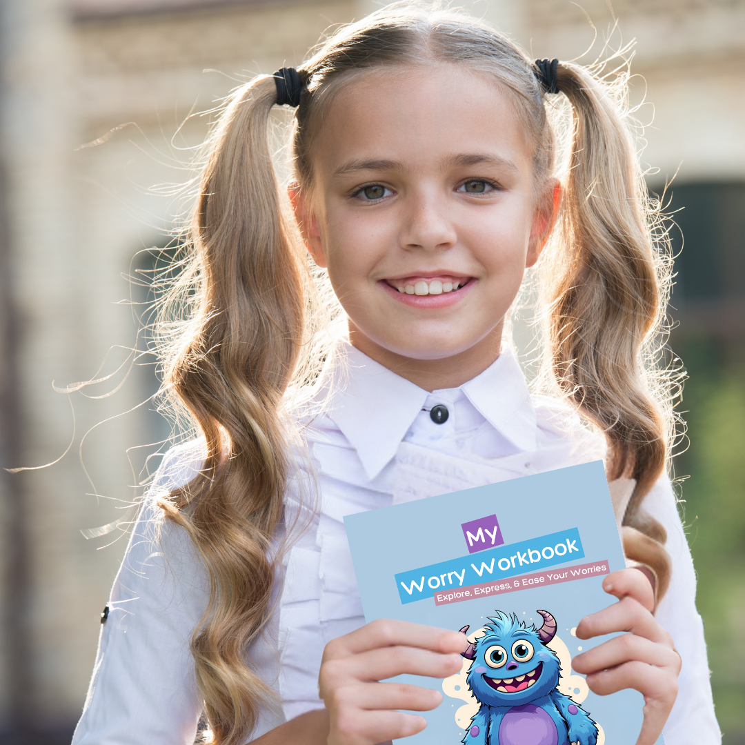 My Worry Workbook | Explore, Express and Ease Your Worries | A Gentle Guide for Children to Understand and Manage Anxious Feelings