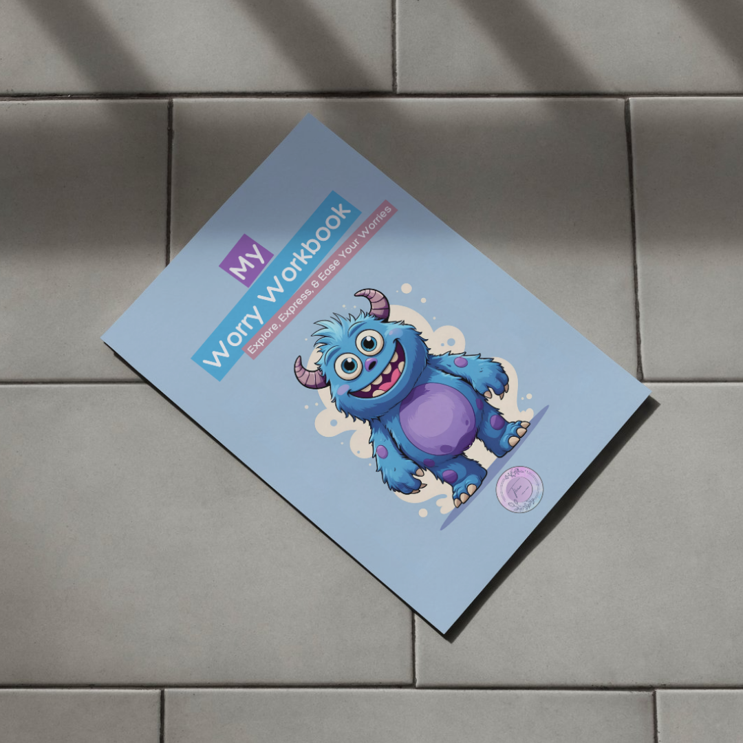 My Worry Workbook | Explore, Express and Ease Your Worries | A Gentle Guide for Children to Understand and Manage Anxious Feelings