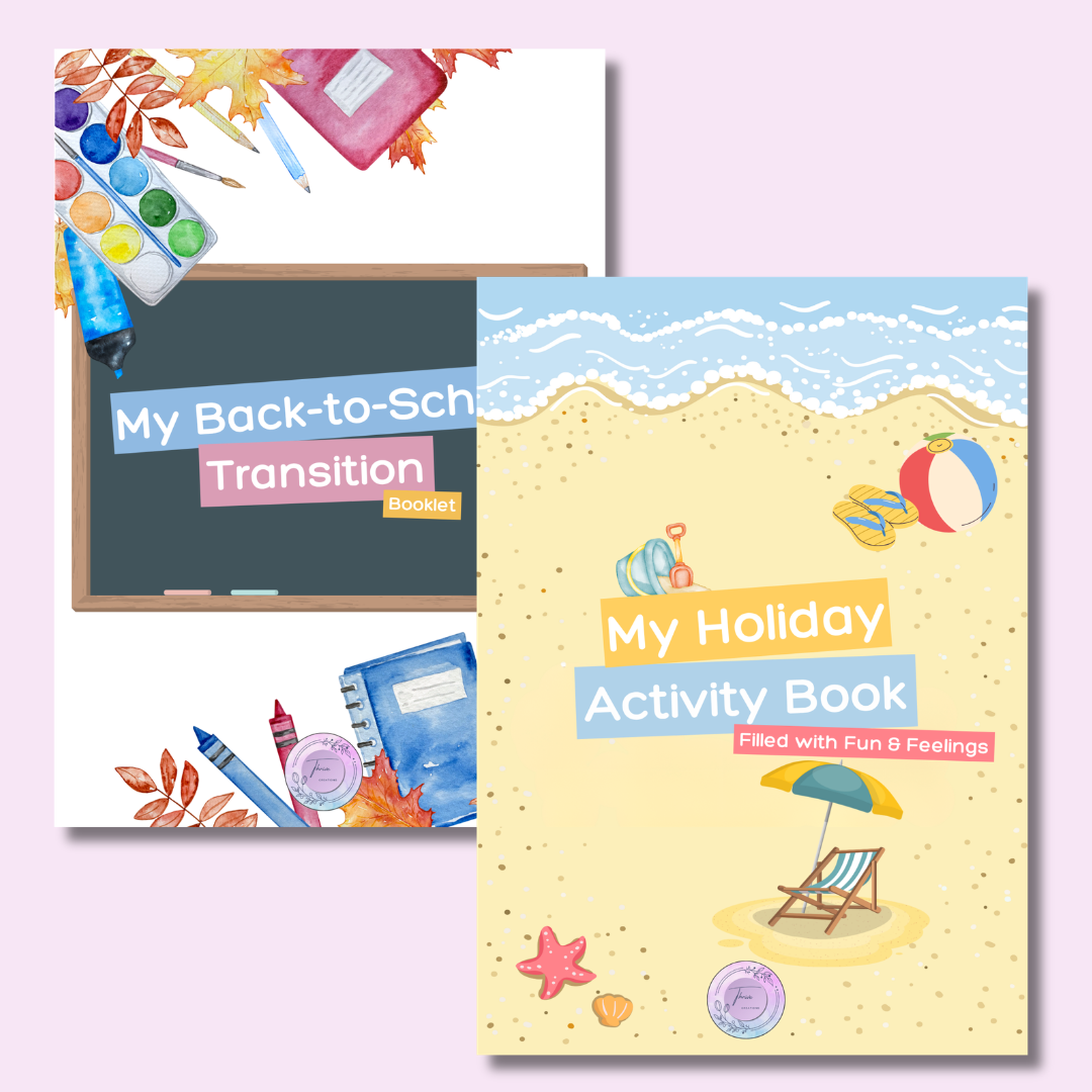 From Travel to Transition: Summer Support Bundle – My Holiday Activity Book & My Back to School Transition Booklet