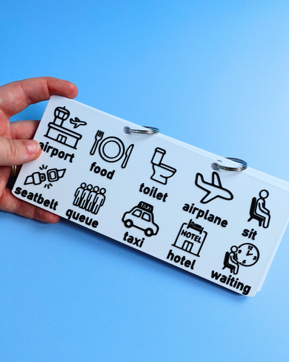 Airport Visual Communication Board | 3D-Printed Travel Visual Aid