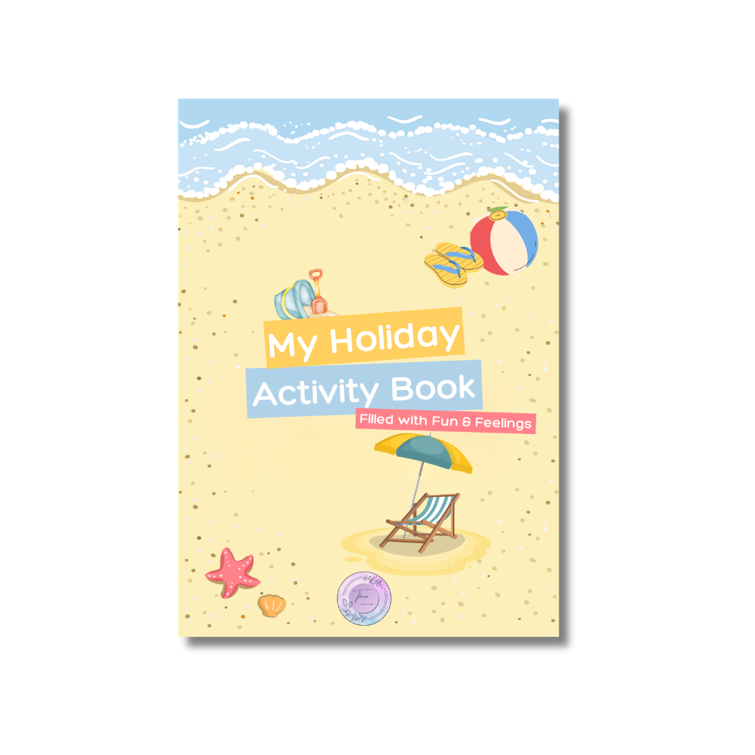 My Holiday Activity Book | Filled With Fun & Feelings | Vacation Survival Tool | Travel Companion | Regulate, Play & Explore