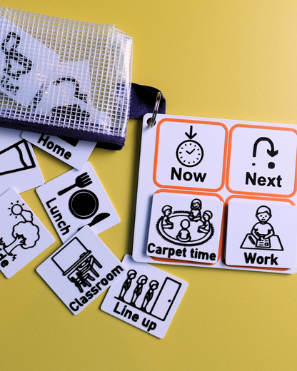 School Now & Next Starter Bundle | Visual Routine Support for Autism, ADHD & SEN