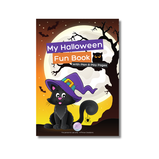 My Halloween Fun Book | Printable Social Stories & Activity Pack for Kids | Digital Download