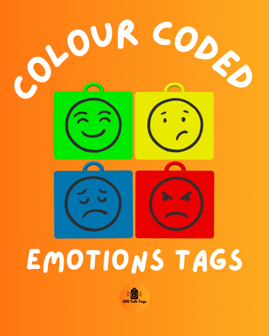 Colour-Coded Emotion Tags | Visual Feelings Support for Autism, ADHD & SEN