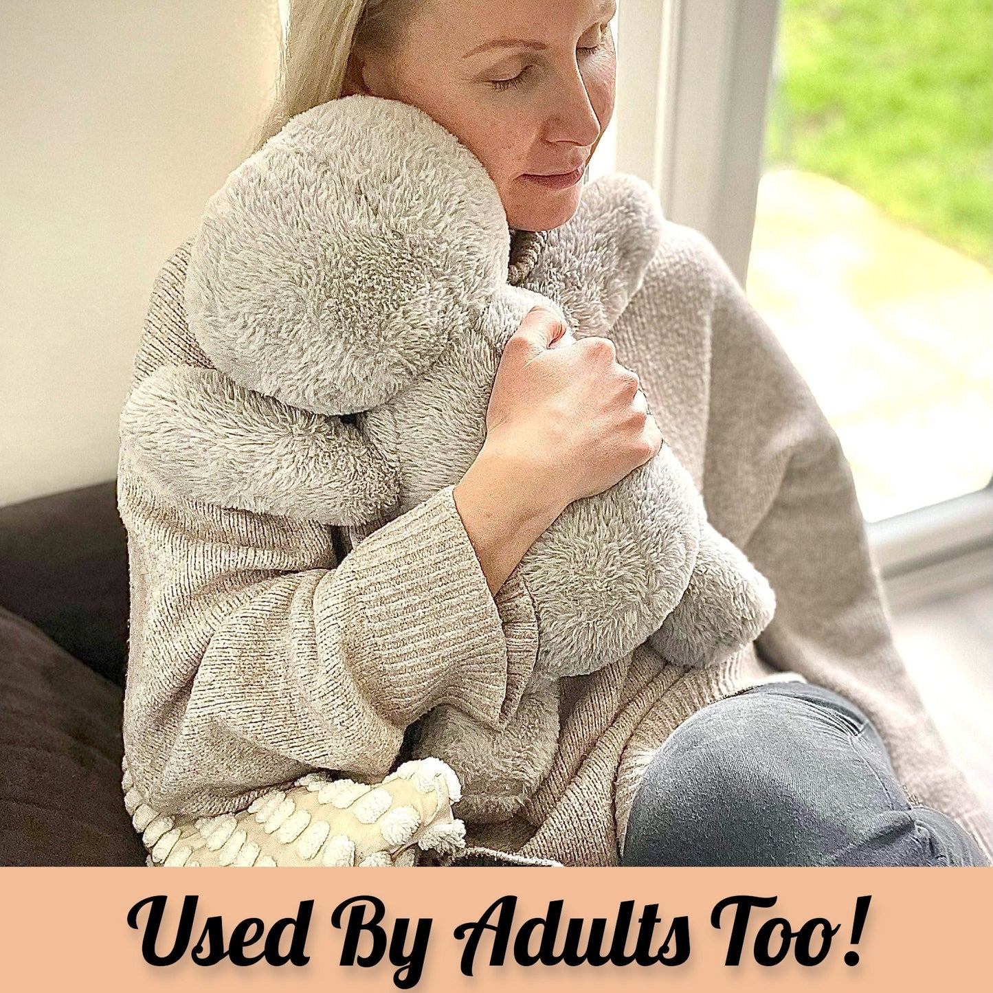 Weighted Sloth Plush | 1.5kg Comfort Companion for Sensory Support