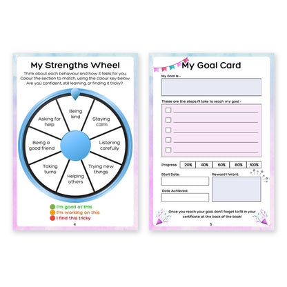 My "Big Wins, Little Wins" Log | Printable Goal Tracker for Kids | Digital Download