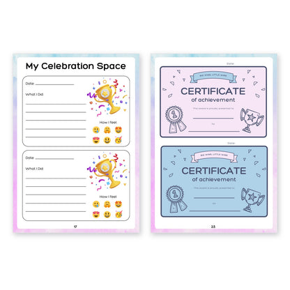 My "Big Wins, Little Wins" Log | Printable Goal Tracker for Kids | Digital Download