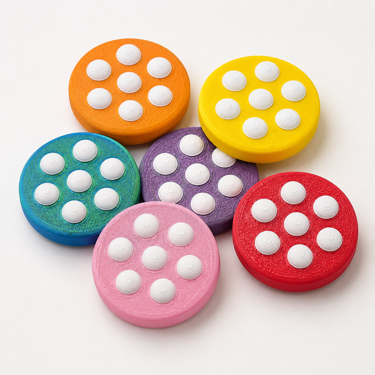 Clicky Pad Fidget | 7-Button Tactile Sensory Fidget