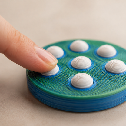 Clicky Pad Fidget | 7-Button Tactile Sensory Fidget