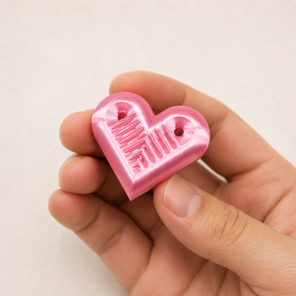 HeartSnap Magnetic Fidget | Textured Pocket Fidget for Ages 14+