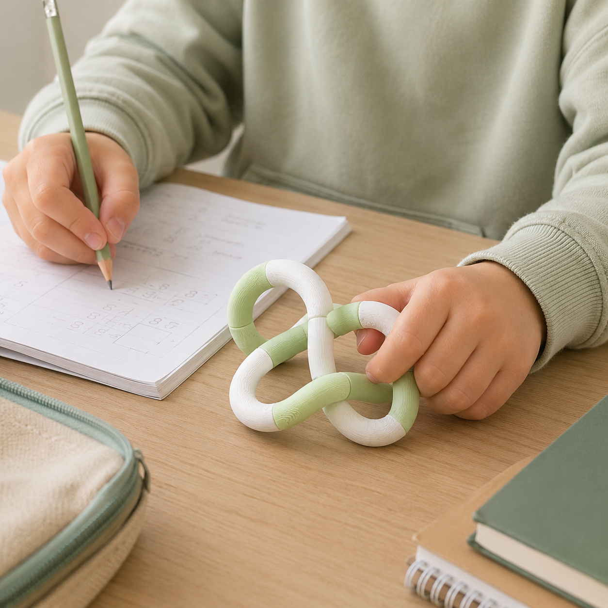Sensit Loop | Quiet Textured Sensory Fidget for Teens & Adults