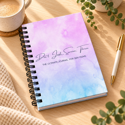 Don't Just Survive: Thrive journal, A5 wire-bound behaviour and meltdown tracker for SEN families, Thrive Creations — image 2