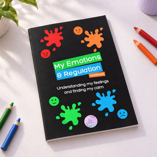 My Emotions & Regulation Workbook for Kids | Zones of Regulation | Emotional Check-In Tool