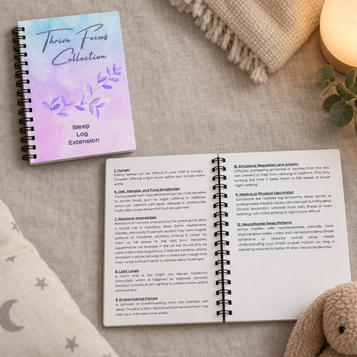 Sleep Log Extension | Thrive Focus Collection