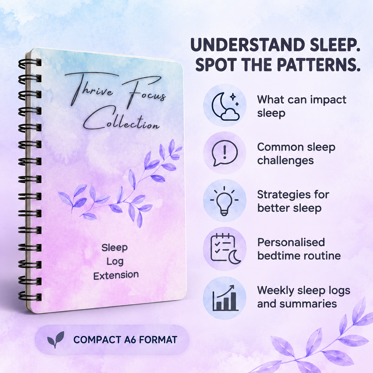 Sleep Log Extension | Thrive Focus Collection