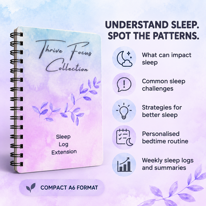 Sleep Log Extension | Thrive Focus Collection