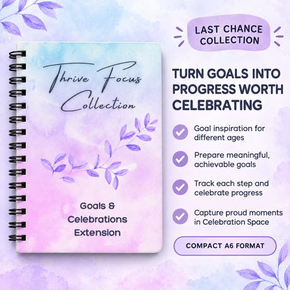 Goals & Celebrations Extension | Thrive Focus Collection