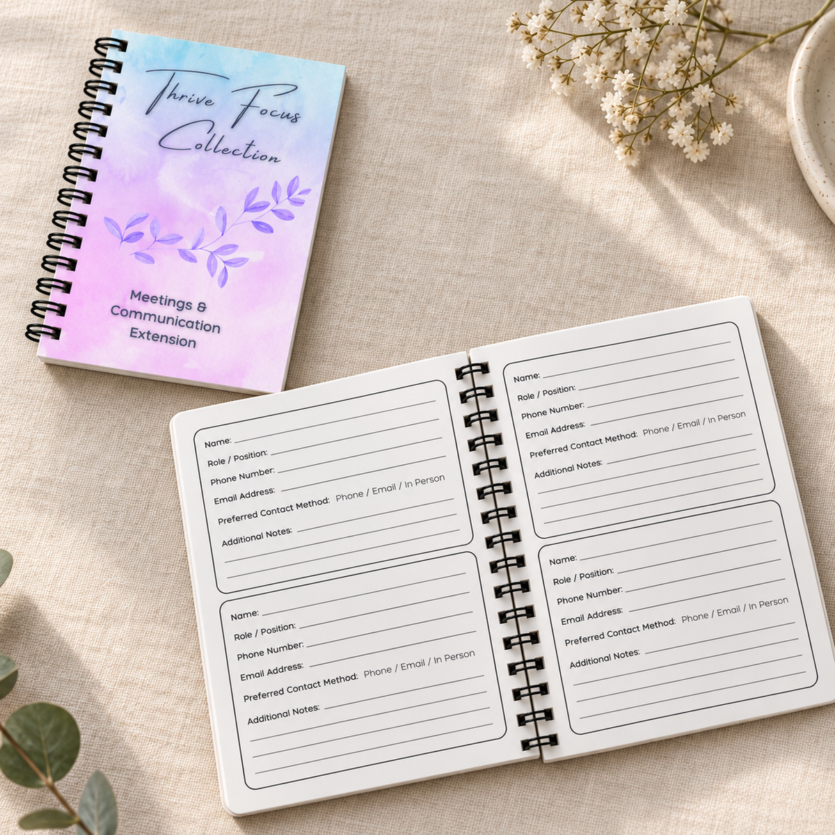 Meetings & Communication Extension | Thrive Focus Collection