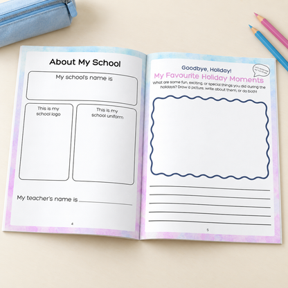 My Back-to-School Transition Booklet | SEN-Friendly Return-to-School Support | School Anxiety Tool