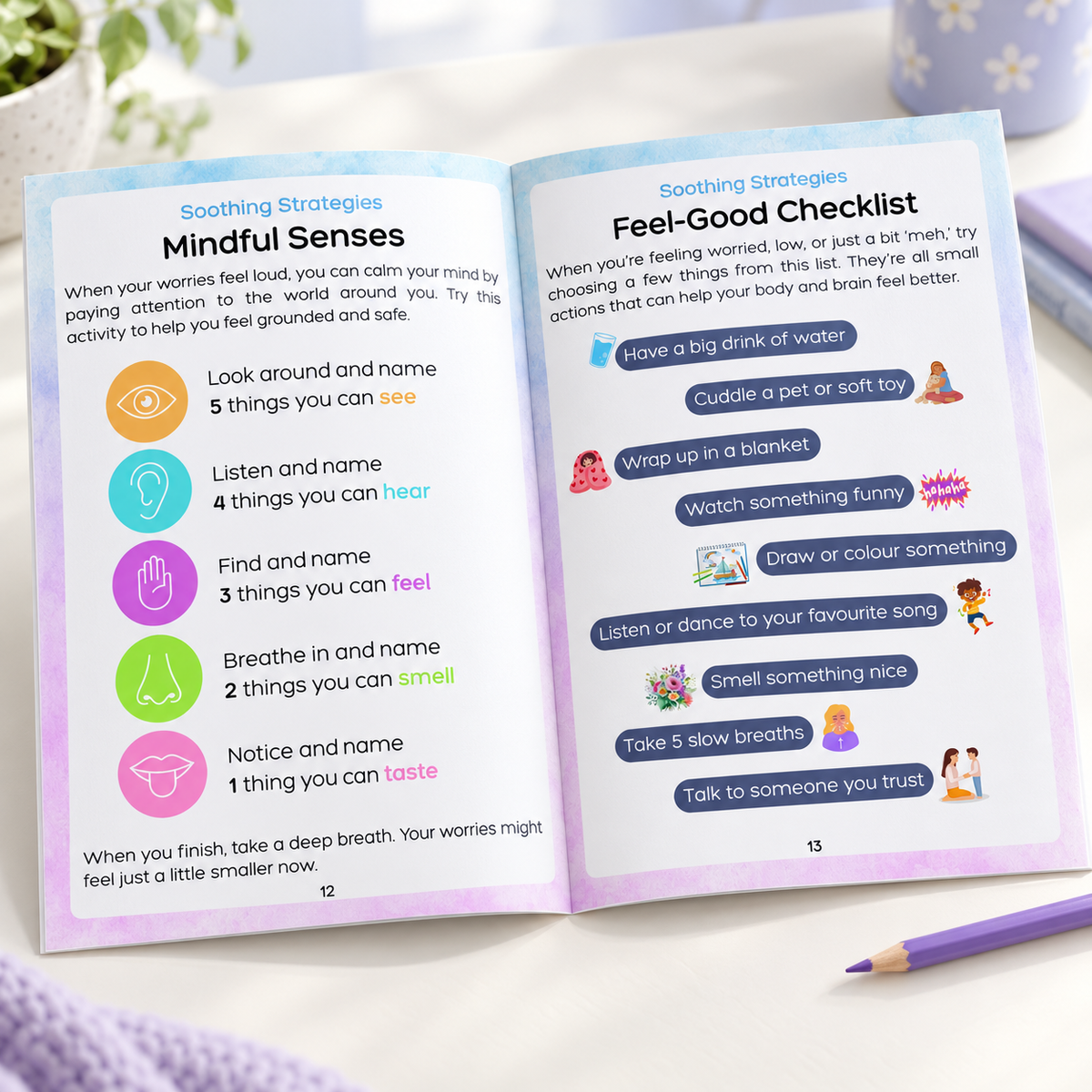 My Worry Workbook | Explore, Express and Ease Your Worries | A Gentle Guide for Children to Understand and Manage Anxious Feelings