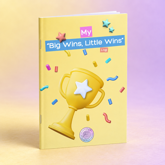 My "Big Wins, Little Wins" Log | Goal Tracker for Kids | Strengths & Celebrations Book