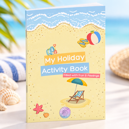 My Holiday Activity Book | Filled With Fun & Feelings | Vacation Survival Tool | Travel Companion | Regulate, Play & Explore