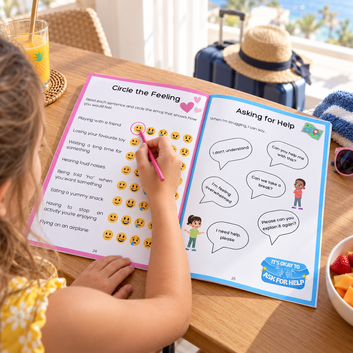 My Holiday Activity Book | Filled With Fun & Feelings | Vacation Survival Tool | Travel Companion | Regulate, Play & Explore