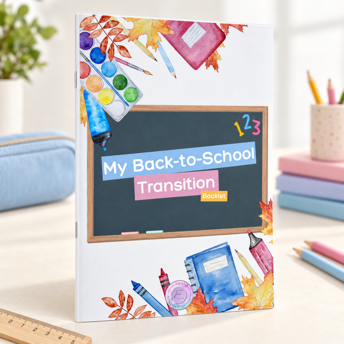 My Back-to-School Transition Booklet | SEN-Friendly Return-to-School Support | School Anxiety Tool