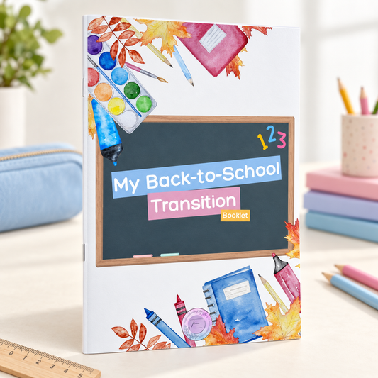 My Back-to-School Transition Booklet | SEN-Friendly Return-to-School Support | School Anxiety Tool