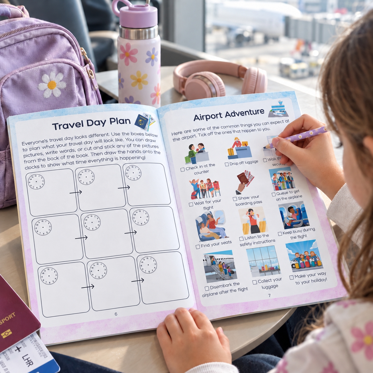 From Travel to Transition: Summer Support Bundle – My Holiday Activity Book & My Back to School Transition Booklet