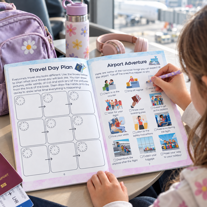 From Travel to Transition: Summer Support Bundle – My Holiday Activity Book & My Back to School Transition Booklet