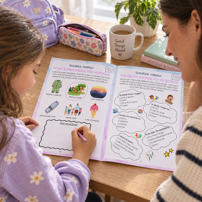 From Travel to Transition: Summer Support Bundle – My Holiday Activity Book & My Back to School Transition Booklet