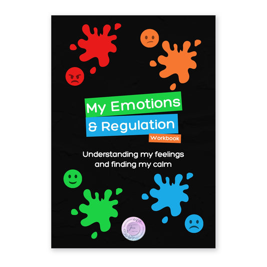 My Emotions & Regulation Workbook | Printable Zones of Regulation Workbook for Kids | Digital Download