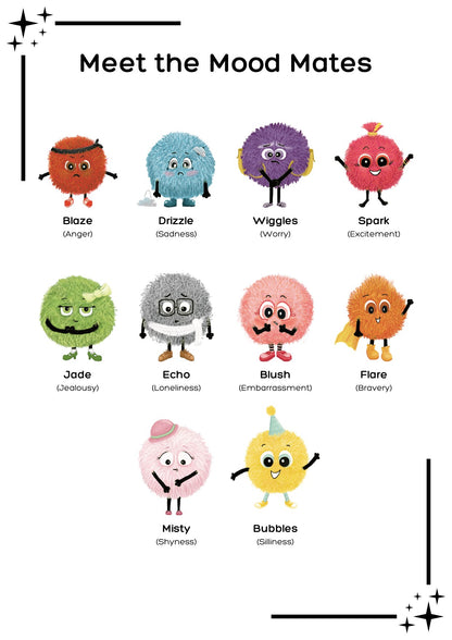 The Mood Mates Social Skills Toolkit: Making Friends | Printable Social Stories & Activities for Kids | Digital Download