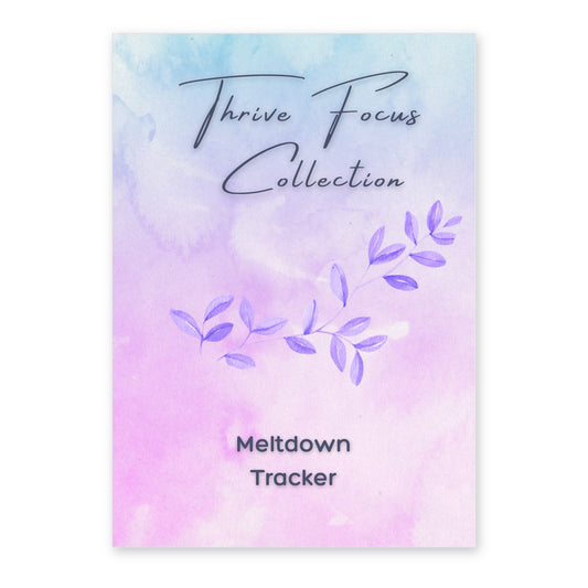 Meltdown Tracker | Printable Meltdown Log & Guide for SEN Parents | A4 Digital Download