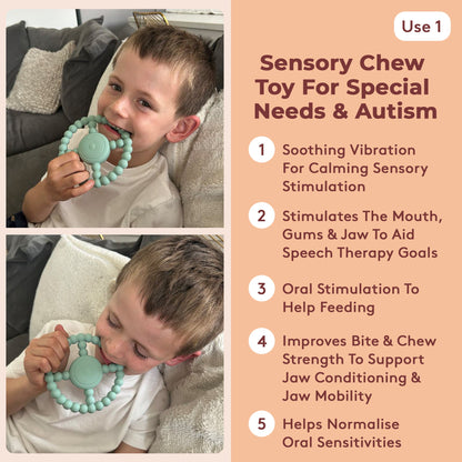 Vibrating Sensory Chew Toy for Autism & ADHD | Oral Sensory Support