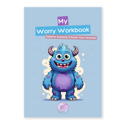 My Worry Workbook | Printable Worry & Anxiety Workbook for Kids | Digital Download