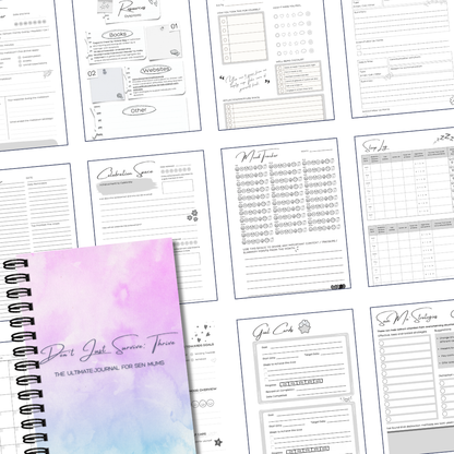 Don’t Just Survive: Thrive – The Ultimate Journal for SEN Mums | ADHD, Autism & Behaviour Tracking Support