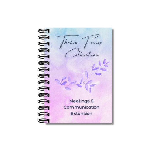 Meetings & Communication Extension | Thrive Focus Collection