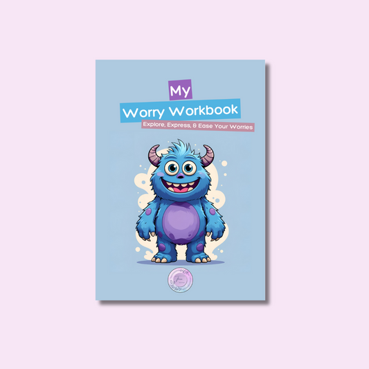 My Worry Workbook | Explore, Express and Ease Your Worries | A Gentle Guide for Children to Understand and Manage Anxious Feelings