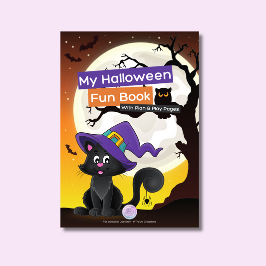 My Halloween Fun Book | Printable Social Stories & Activity Pack for Kids | Digital Download